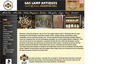 Desktop Screenshot of gaslampantiques.com